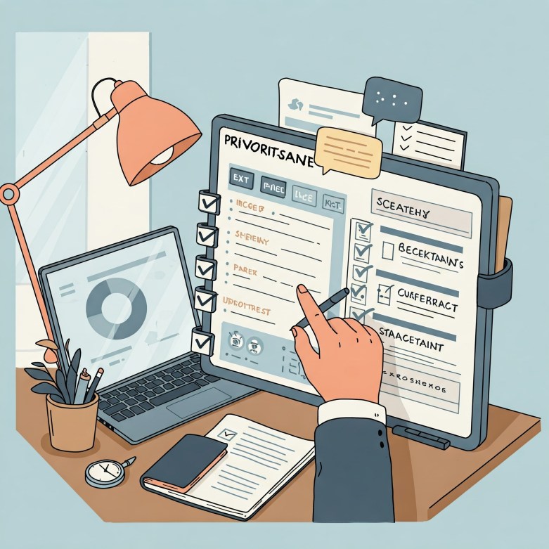 Prioritize tasks and get them&nbsp;done.