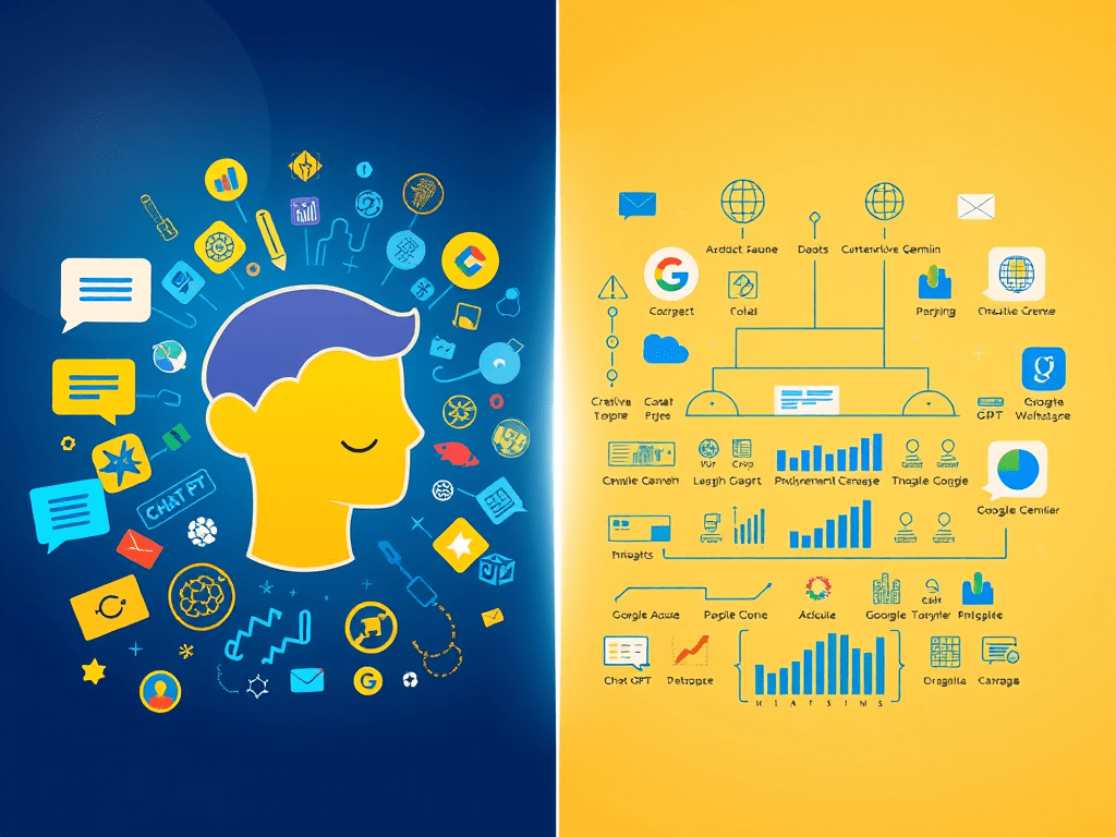 Chat GPT vs Google&nbsp;Gemini