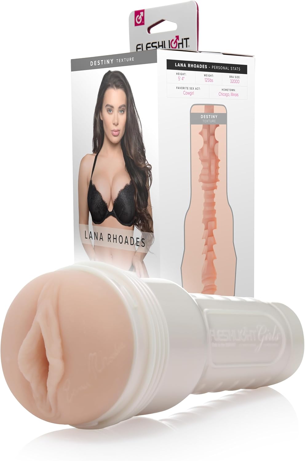 Fleshlight Male Sex Toys Lana Rhoades – The Number One Male Masturbator Sex Toys for Men with Our Fleshlight SuperSkin Pocket Pussy&nbsp;Technology