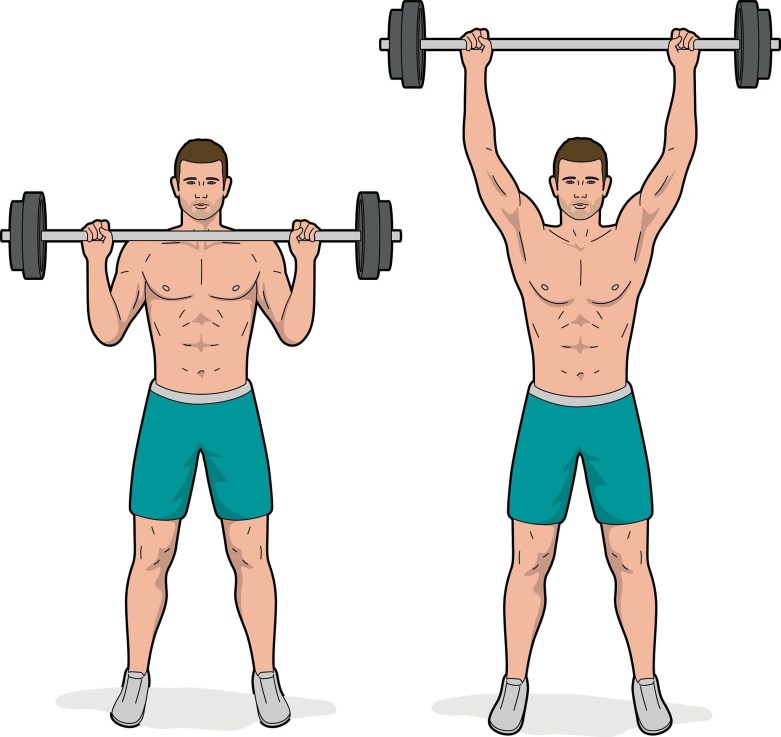 What is overhead&nbsp;press?